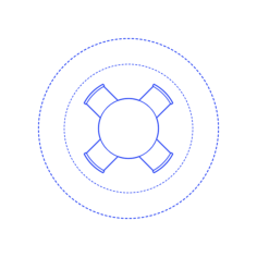 Layouts Dining Rooms Circle Casual Small Outline Svg Vector, Free Vectors File